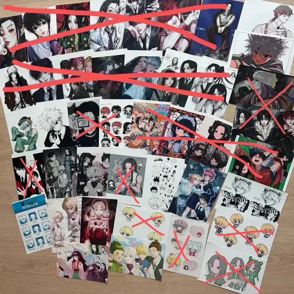 [BUNJANG] Hunter x Hunter Frame Print Illumi Hisoka Killua / 헌터헌터 프박 이르미 히소카 키르아 위주 판매합니다!
