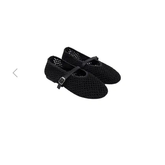 [BUNJANG] PVCS Net Mary Jane Black Shoes (235) / pvcs 네트 메리제인 블랙