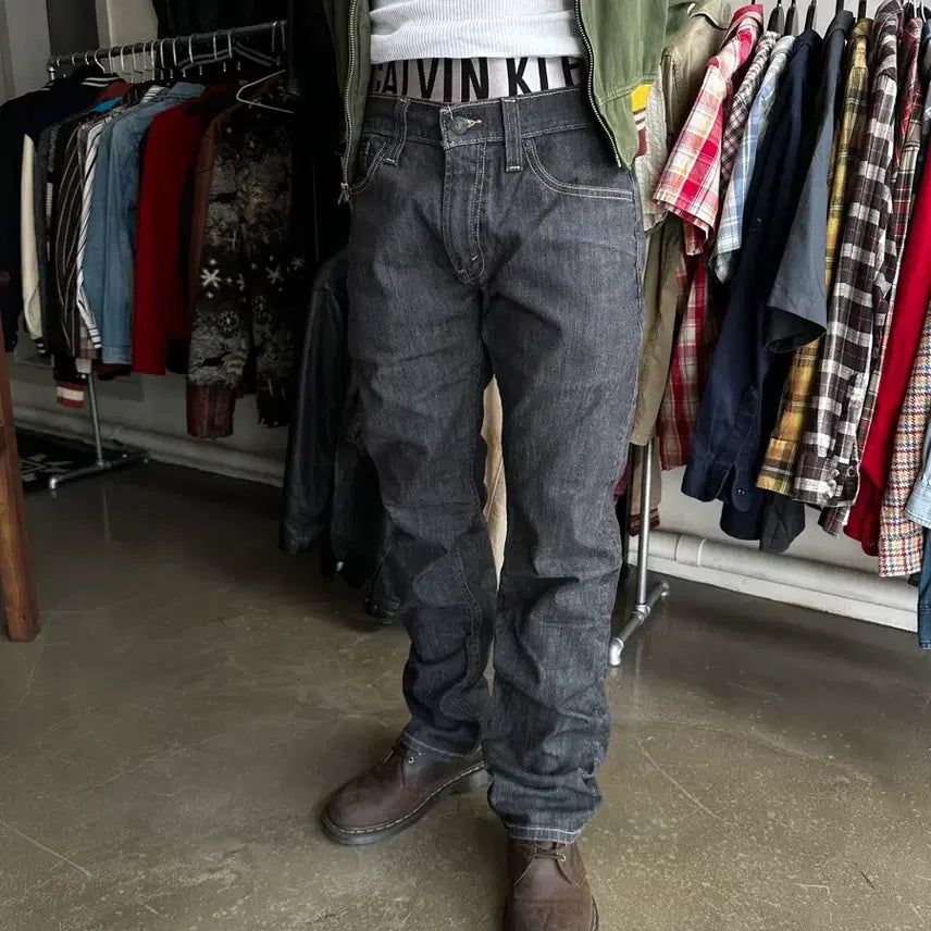 [BUNJANG] Levi's 514 Slim Straight Denim Pants / Levis 514 Slim Straight Denim