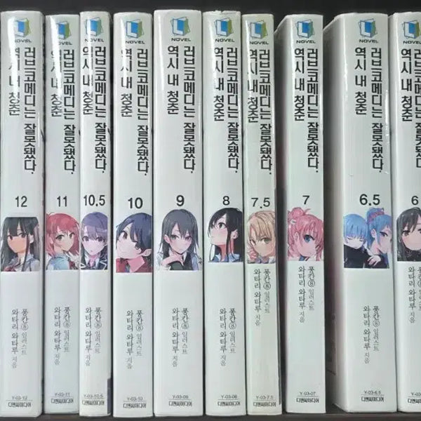 [BUNJANG] My Youth Romantic Comedy Is Wrong, As I Expected Light Novel Vol. 1-10.5 / 라이트 노벨 역시 내 청춘 러브코메디는 잘못됐다 내청코 역내청