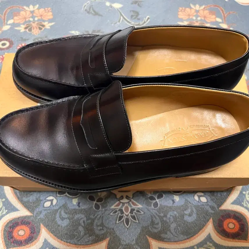 [BUNJANG] JM Weston Black Box Calf 180 Loafers (Size 7E) / JM웨스통 제이엠웨스통 180 로퍼 블랙 박스카프 7E