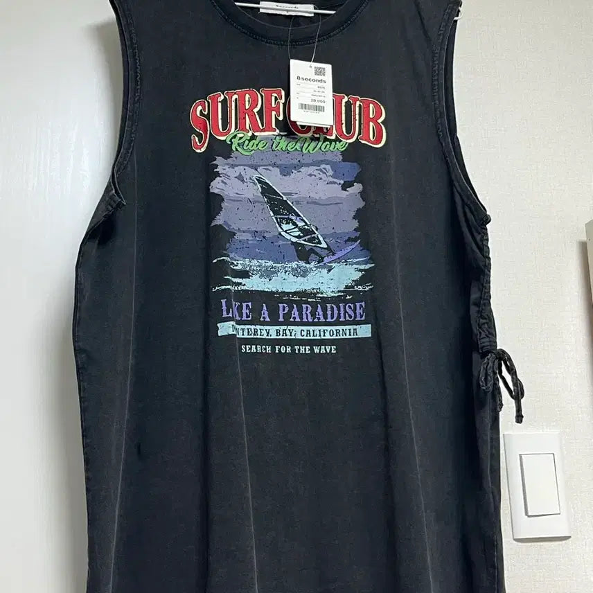 [BUNJANG] 8seconds Sleeveless T-Shirt / 에잇세컨즈 나시티