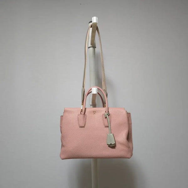 [BUNJANG] MCM Mila Medium Leather Tote Bag / MCM 여자가방 밀라 미디움 가죽 토트백