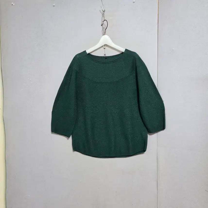 [BUNJANG] BCBG Seamless Knit Top - Size 66 (Pearl Green) / BCBG 이음선없는 니트 66   n6406