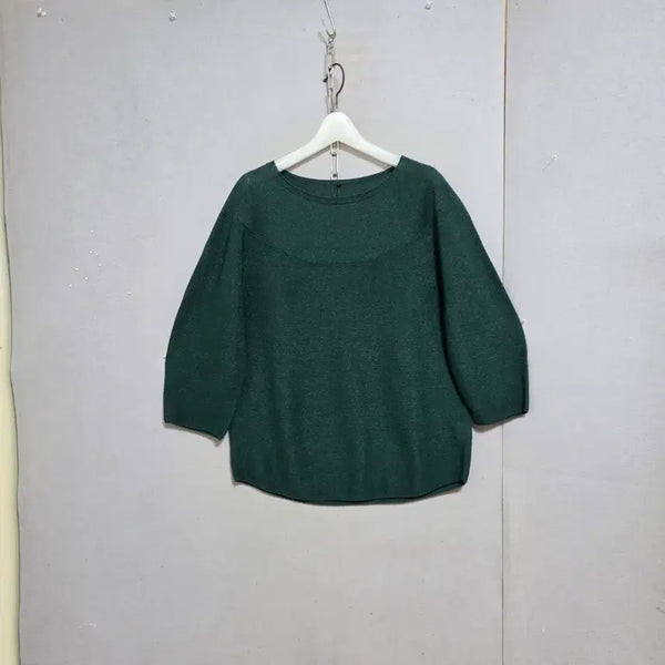[BUNJANG] BCBG Seamless Knit Top - Size 66 (Pearl Green) / BCBG 이음선없는 니트 66   n6406