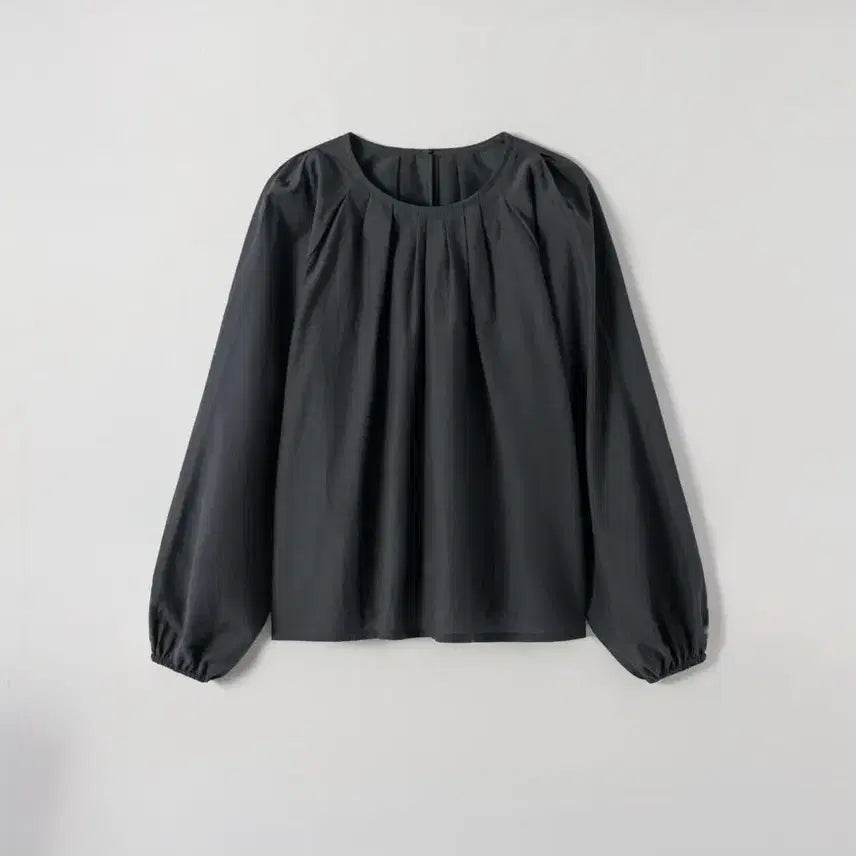 [BUNJANG] Syi Me Haze Pintuck Blouse / 시에 헤이즈 핀턱 블라우스