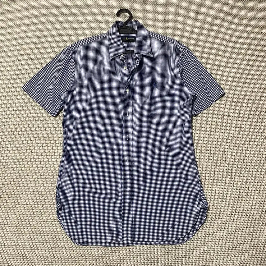 [BUNJANG] Polo Ralph Lauren Checked Short Sleeve Shirt / M 폴로 랄프로렌 반팔 체크 셔츠 남방 B.8023