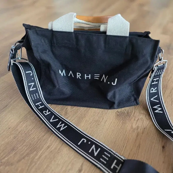 [BUNJANG] MARHEN.J Joy Bag Black Tote Crossbody Bag / 마르헨제이 조이 백 블랙