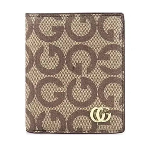 [BUNJANG] S-Class Men's Bi-fold Wallet with GG Pattern and Metal Detail / S클래스 남성용 큐티걸 GG 패턴과 메탈 장식이 돋보이는 중지갑 판매해요