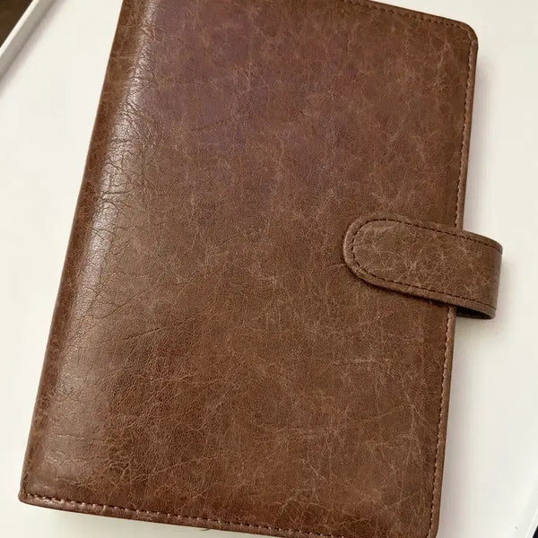 [BUNJANG] AOVV Crush Binder Brown B-Grade / 어버블크러쉬 바인더 브라운 새상품 (b급)