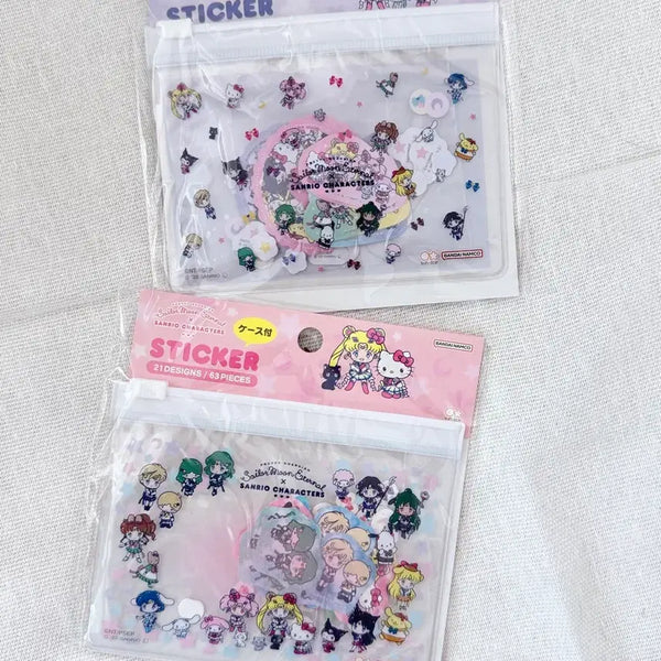 [BUNJANG] Sanrio Sailor Moon Sticker Set / 산리오 세일러문 조각스티커 세트판매