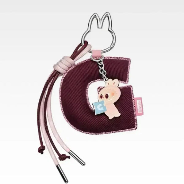 [BUNJANG] Pop Mart Labubu Initial Keyring G (Sealed) / 팝마트 정품 라부부 이니셜 키링 g 비닐미개봉