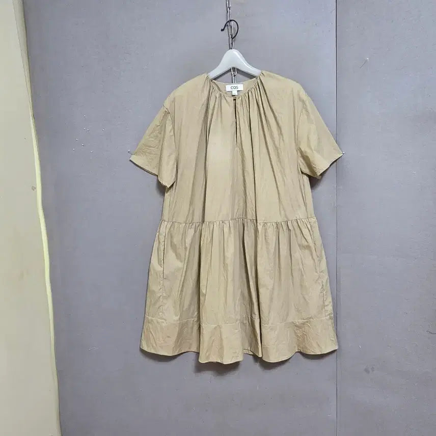 [BUNJANG] COS Beige Dress Size 34 / COS 코스 베이지 원피스 34   n6414