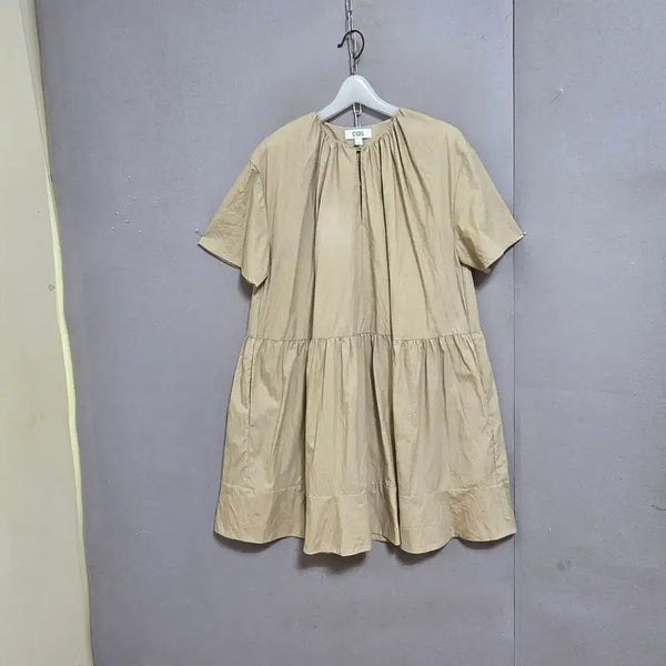 [BUNJANG] COS Beige Dress Size 34 / COS 코스 베이지 원피스 34   n6414