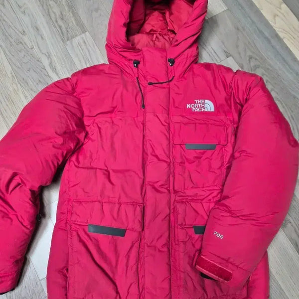 [BUNJANG] The North Face 700 Fill Goose Down Puffer Jacket Red / 노스페이스 700 필 구스다운  레드