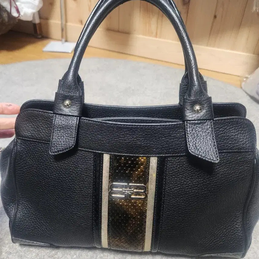 [BUNJANG] Balenciaga BB Leather Tote Bag / 금강 발렌시아가 BB 가죽토트백