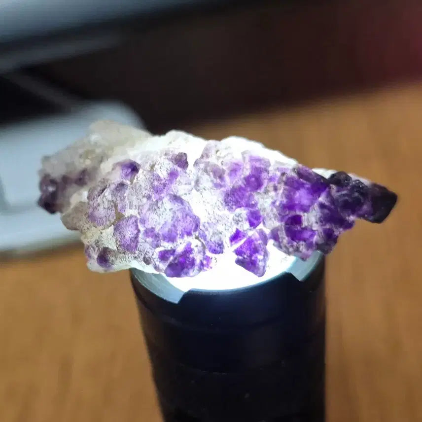 [BUNJANG] Tanzania Mondo Celestial Amethyst Raw Crystal Mineral Specimen / 하루만 특가 희귀! 탄자니아 몬도 엘레스티얼 자수정 원석 광물 결정