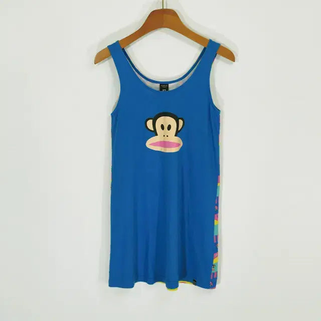 [BUNJANG] Paul Frank Women's Sleeveless Long Top Cotton Modal Blend Julius Print Y2K / Paul Frank womens 슬리브리스롱탑