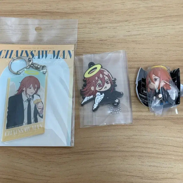 [BUNJANG] Chainsaw Man Angel Devil Acrylic Keychain & Deforme Lab Gacha Bundle / 체인소맨 천사의악마 천사 아크릴 키링 데포라바 대롱가챠 일괄