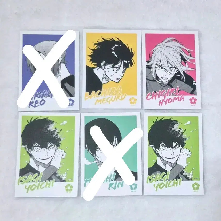 [BUNJANG] Blue Lock Original Art Original Store Lucky Draw Photocard / 블루록 원화 os 팝업 특전 포카 교환, 판매