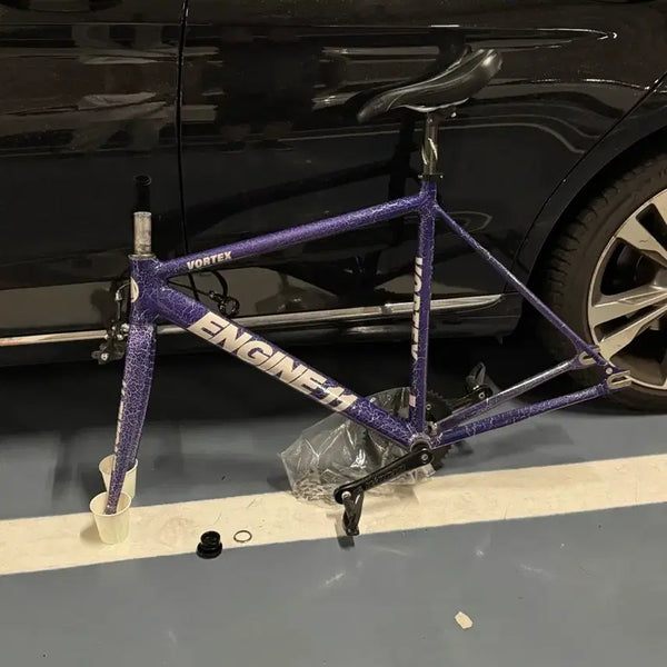 [BUNJANG] Engine11 Vortex Thunderbolt Track Bike Frame / 엔진11 보라텍스 썬더볼트 반차. 판/대