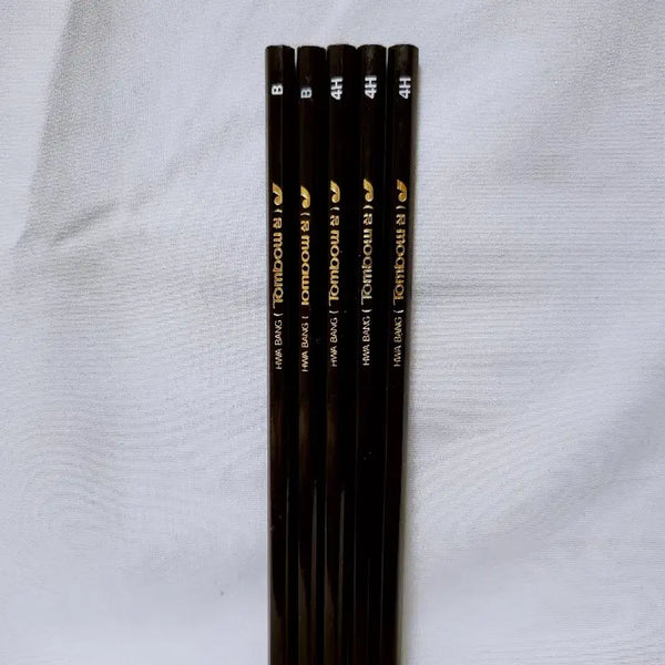 [BUNJANG] Monami, Tombow Premium Pencils Set (4H, B) / 모나미 화방 톰보우 명품 연필 4H,B 일괄