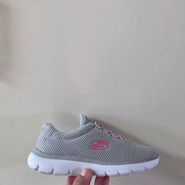[BUNJANG] Skechers Summit QuickLapse Slip-On Shoes - Gray Hyper Pink / [230] 스케쳐스 써밋 퀵랩스 슬립온 그레이하이퍼핑크ㅡ단종매물,최저가