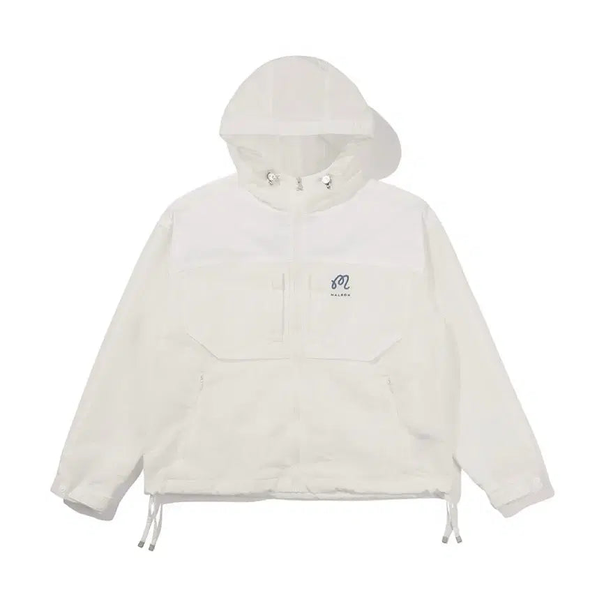 [BUNJANG] Malbon Golf Women's Windbreaker White / 말본 골프웨어. 여성바람막이
