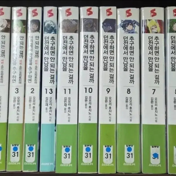 [BUNJANG] Is It Wrong to Try to Pick Up Girls in a Dungeon? Light Novel / 라이트 노벨 던전에서 만남을 추구하면 안 되는 걸까 던만추