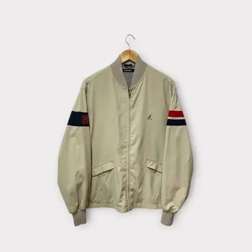 [BUNJANG] Nautica Old School Blouson Jacket M-L / NAUTICA 노티카 올드스쿨 블루종 자켓 M-L