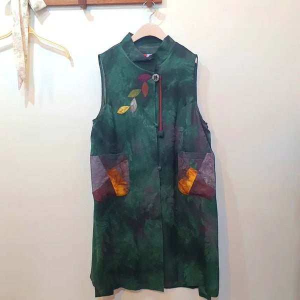[BUNJANG] Yedam Natural Dyeing Rayon Vest / 천연 염색 인견 조끼 *예닮