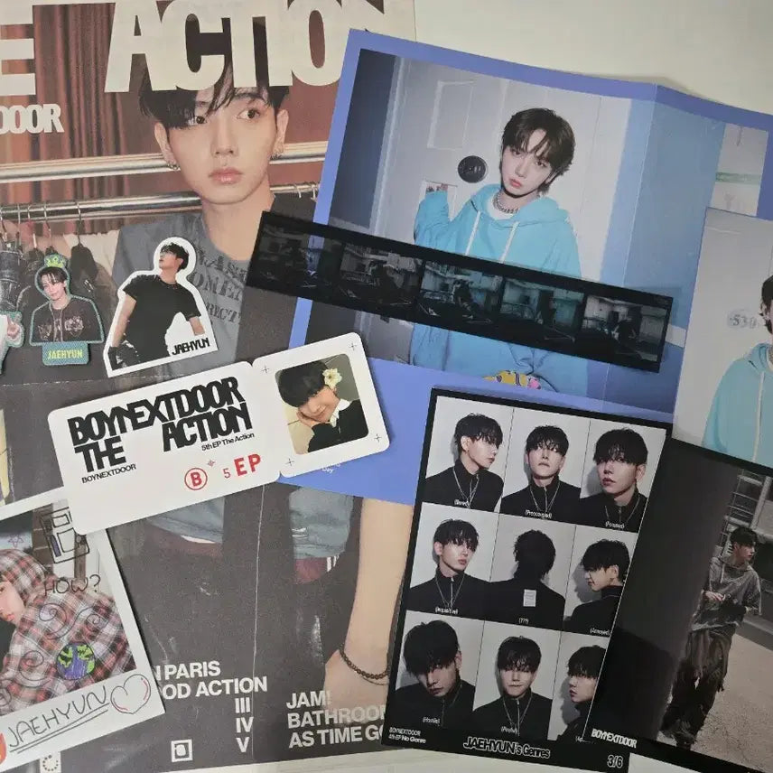 [BUNJANG] BOYNEXTDOOR Seungho & Jaehyun Official Goods & Album Inclusions Bundle Set / (사진일괄)보넥도 성호&재현 공굿+앨범부속지류들