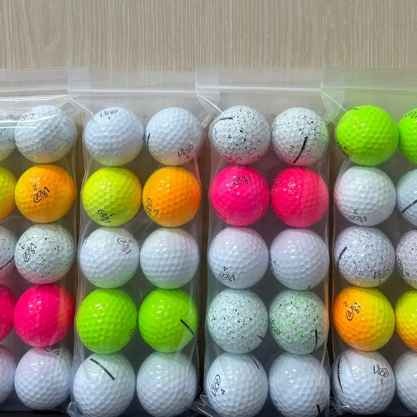 [BUNJANG] Vice Color Mixed Premium Lost Ball (30 pcs) / 바이스 컬러 혼합 프리미엄 로스트볼 특A (30개)