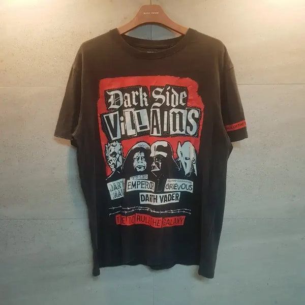 [BUNJANG] Star Wars Dark Side Villains 20th Anniversary T-Shirt / 스타워즈 다크사이드 빌런즈. 20주년 기념. 티셔츠