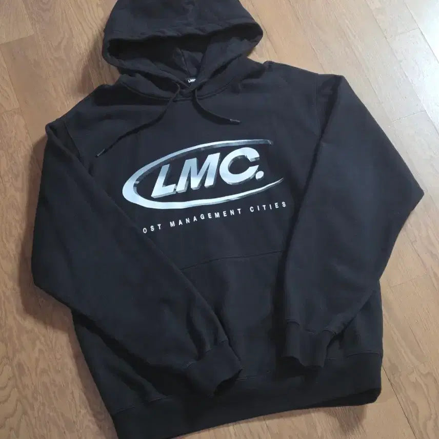 [BUNJANG] LMC 3D Logo Hoodie (Size L) / 엘엠씨 3D 로고 후드티 L