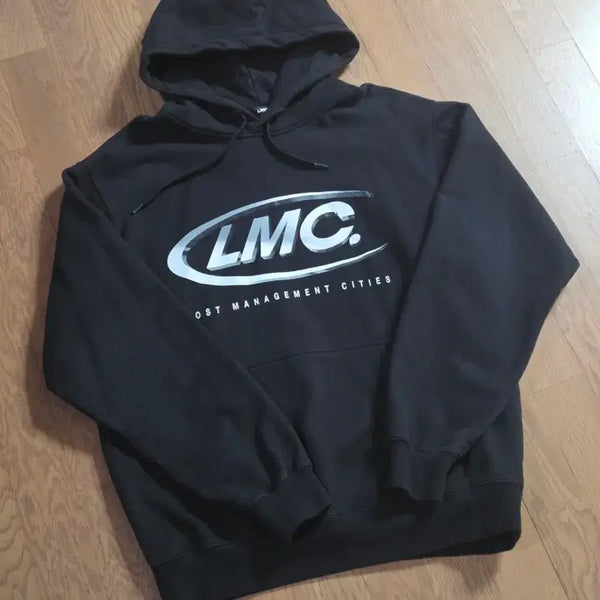 [BUNJANG] LMC 3D Logo Hoodie (Size L) / 엘엠씨 3D 로고 후드티 L