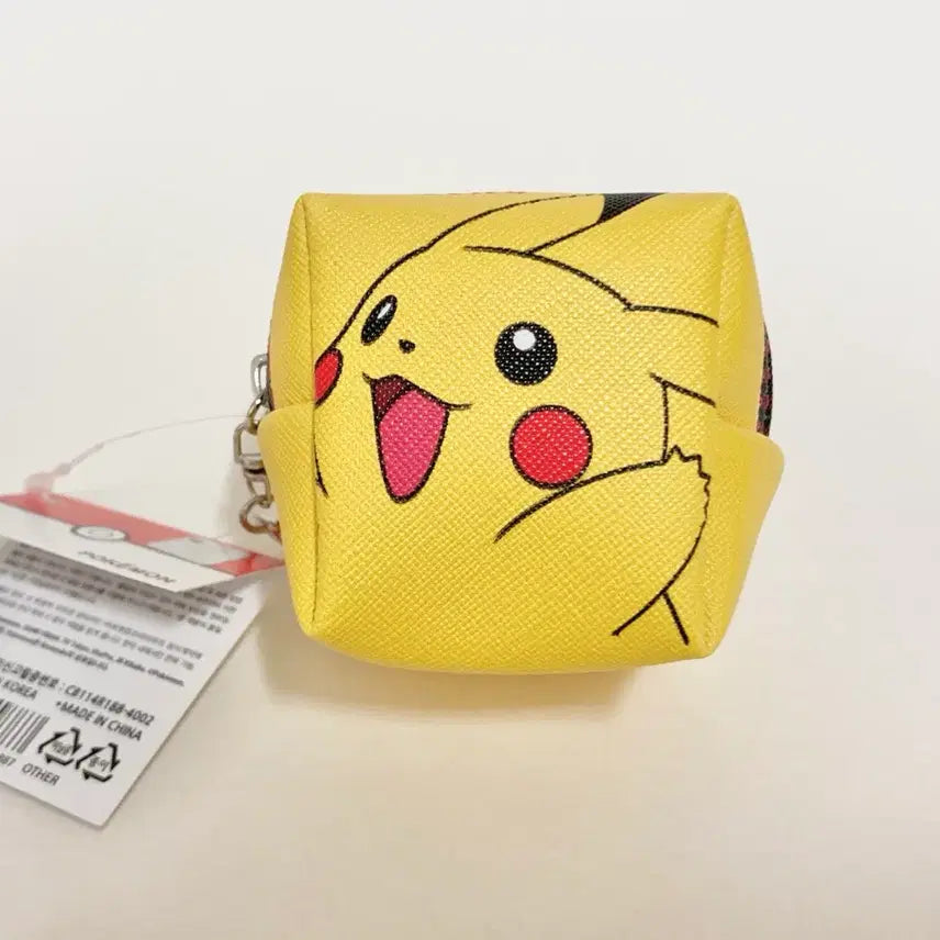 [BUNJANG] Pikachu Cube Pouch (6cm) / 포켓몬 피카츄 큐브 파우치 (6cm)