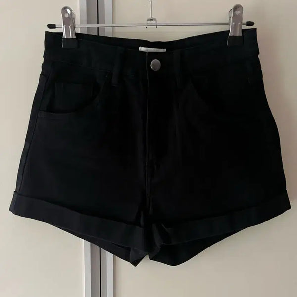 [BUNJANG] H&M Black Shorts (Unworn) / H&M 블랙 쇼츠 (미착용)