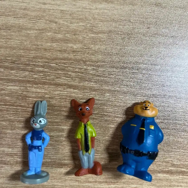 [BUNJANG] Zootopia Mini Figure Nick & Judy Set / 주토피아 미니 피규어 닉 주디 세트