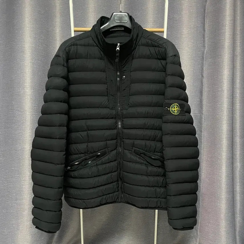 [BUNJANG] Stone Island Loom Woven Light Padded Jacket XL Department Store Edition / 스톤아일랜드 룸우븐 경량패딩 XL 백화점판