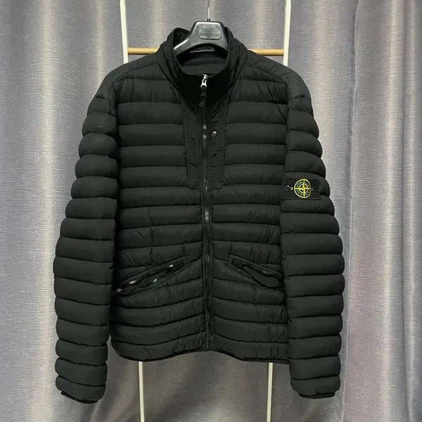 [BUNJANG] Stone Island Loom Woven Light Padded Jacket XL Department Store Edition / 스톤아일랜드 룸우븐 경량패딩 XL 백화점판
