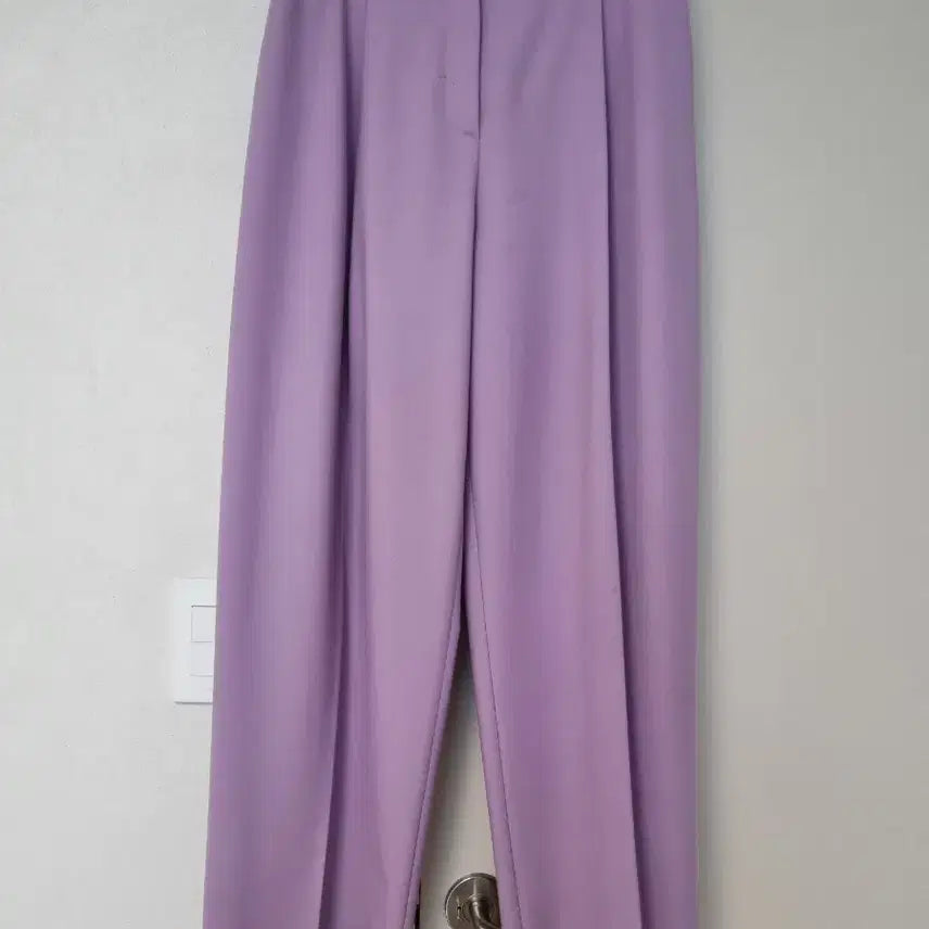 [BUNJANG] Victoria Beckham Lavender Wool Blend Tailored Slacks / 정품 빅토리아빅토리아 베컴 라벤더  슬랙스