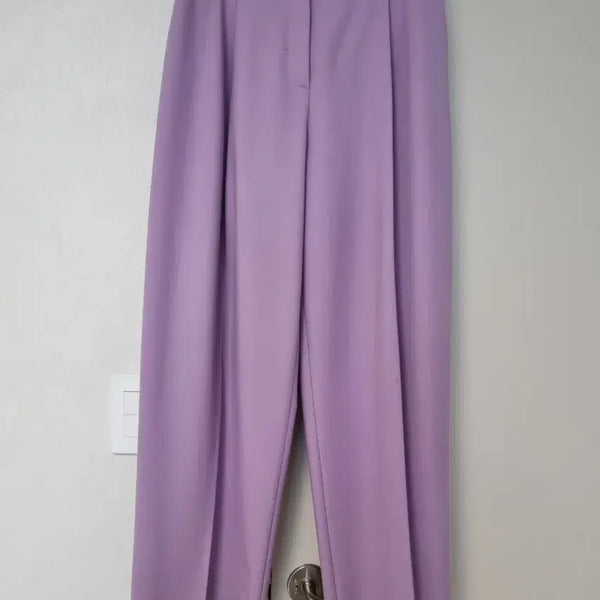 [BUNJANG] Victoria Beckham Lavender Wool Blend Tailored Slacks / 정품 빅토리아빅토리아 베컴 라벤더  슬랙스