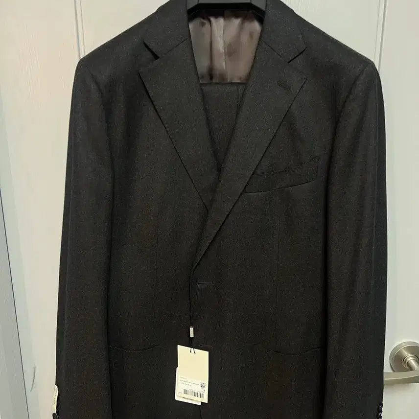 [BUNJANG] Suitsupply Dark Brown 100% Wool Flannel Suit / SUITSUPPLY WOOL FLANEL DARK BROWN SUIT