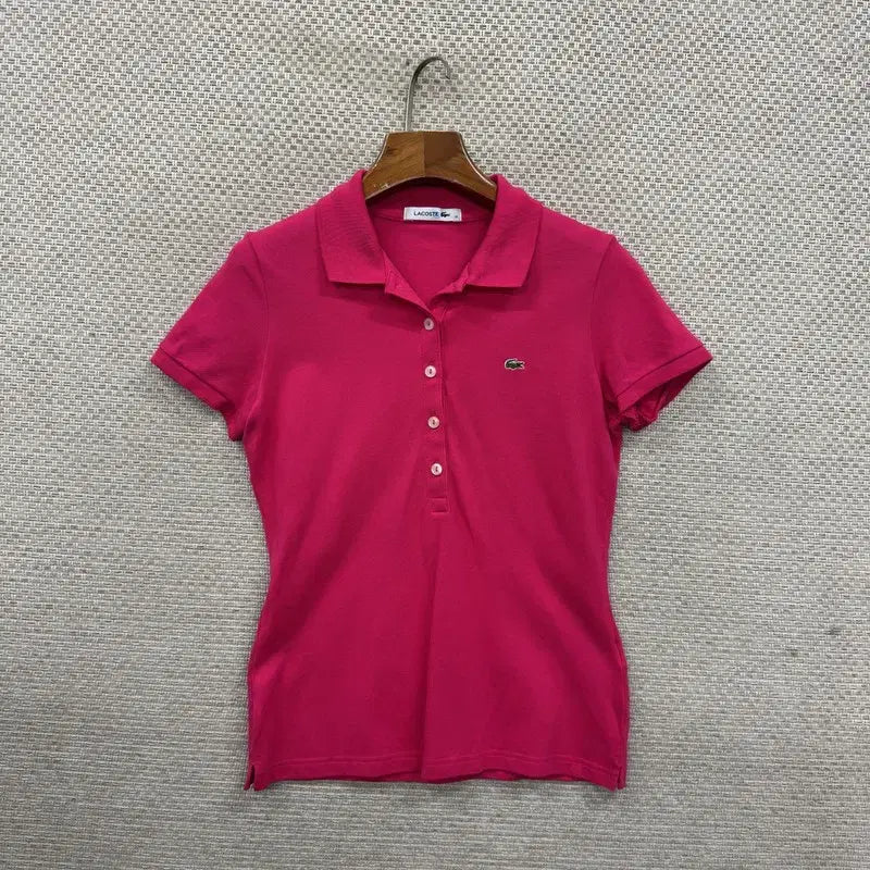 [BUNJANG] Lacoste Short Sleeve Polo Shirt 100 / 라코스테 반팔카라티 100 D04240