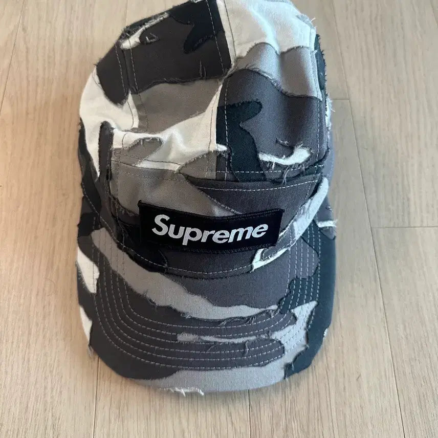 [BUNJANG] Supreme White Camo Camp Cap / 25FW 슈프림 화이트카모 캠프캡