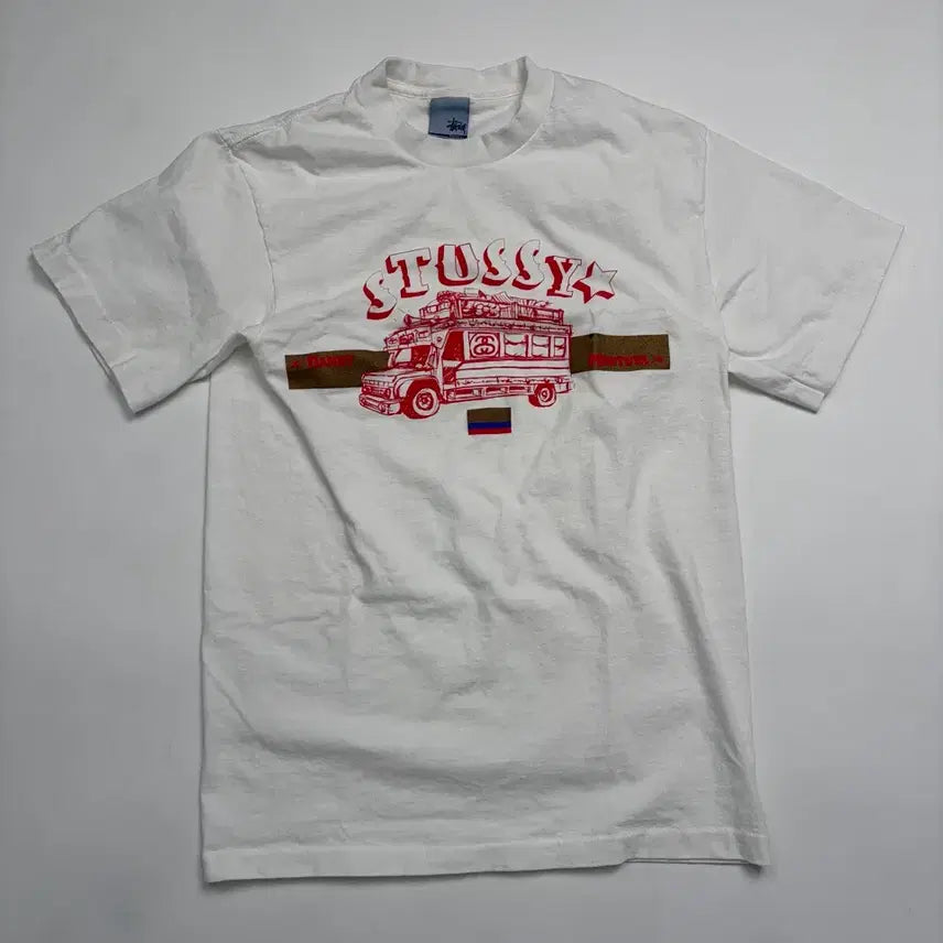 [BUNJANG] 00s Stussy Danny Montoya T-Shirt White / 00s Stussy Danny Montoya Tee (white)
