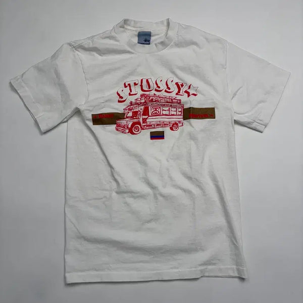 [BUNJANG] 00s Stussy Danny Montoya T-Shirt White / 00s Stussy Danny Montoya Tee (white)