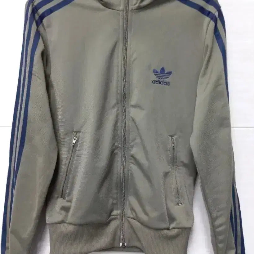 [BUNJANG] Adidas Track Top Jersey / 아디다스 대장급 희귀 브라운 카키 갈색 트랙탑 저지 져지집업 85