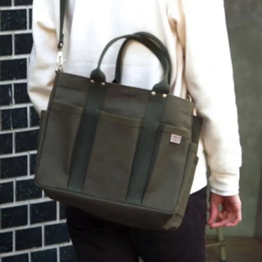 [BUNJANG] Matsunoya Threadline Tote Shoulder Cross Bag / (남녀공용) 마츠노야 쓰레드라인 토트 숄더 크로스백 가방 새상품